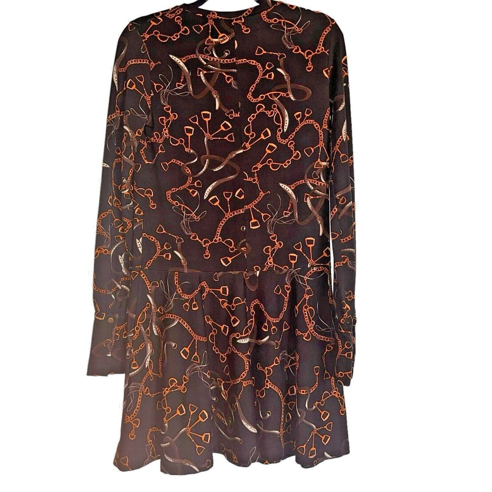Equestrian ZARA BASIC Long Sleeve‎ Dress Western Women's Size S